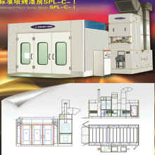 Car Paint Baking Spray Booth with CE / ISO Certificate